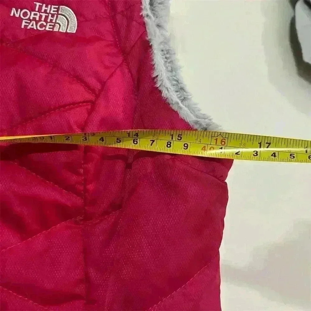 The North Face Women's Reversible Vest Pink Size S Casual Fall Winter - Picture 4 of 13